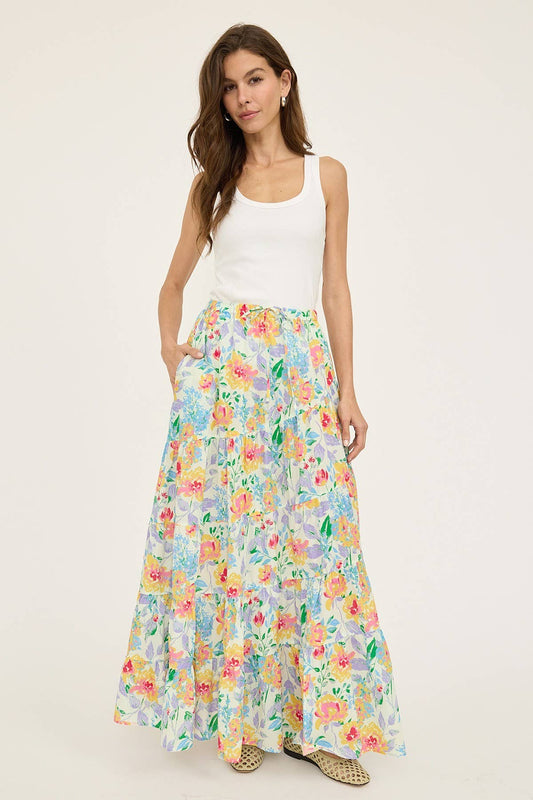 Floral Maxi Skirt