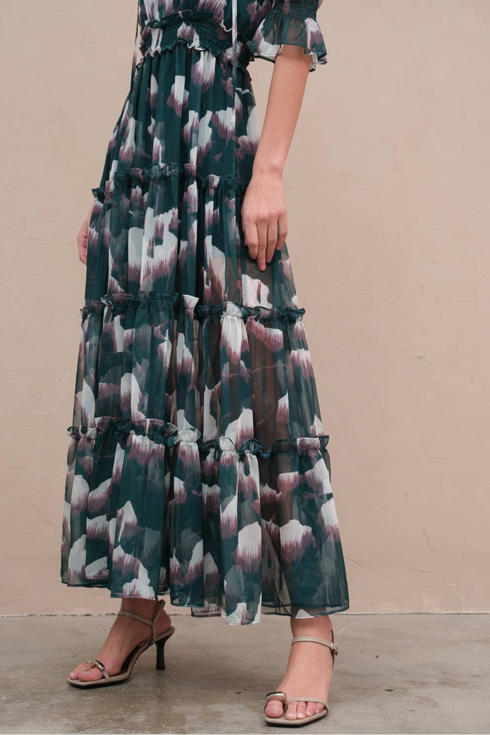Olive Garden Bloom Maxi Dress