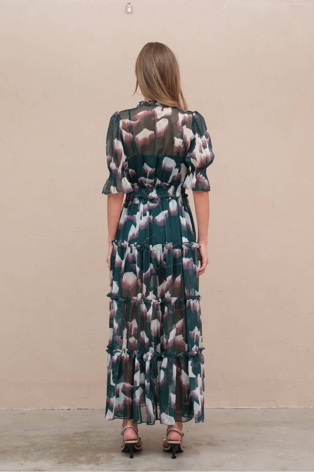 Olive Garden Bloom Maxi Dress