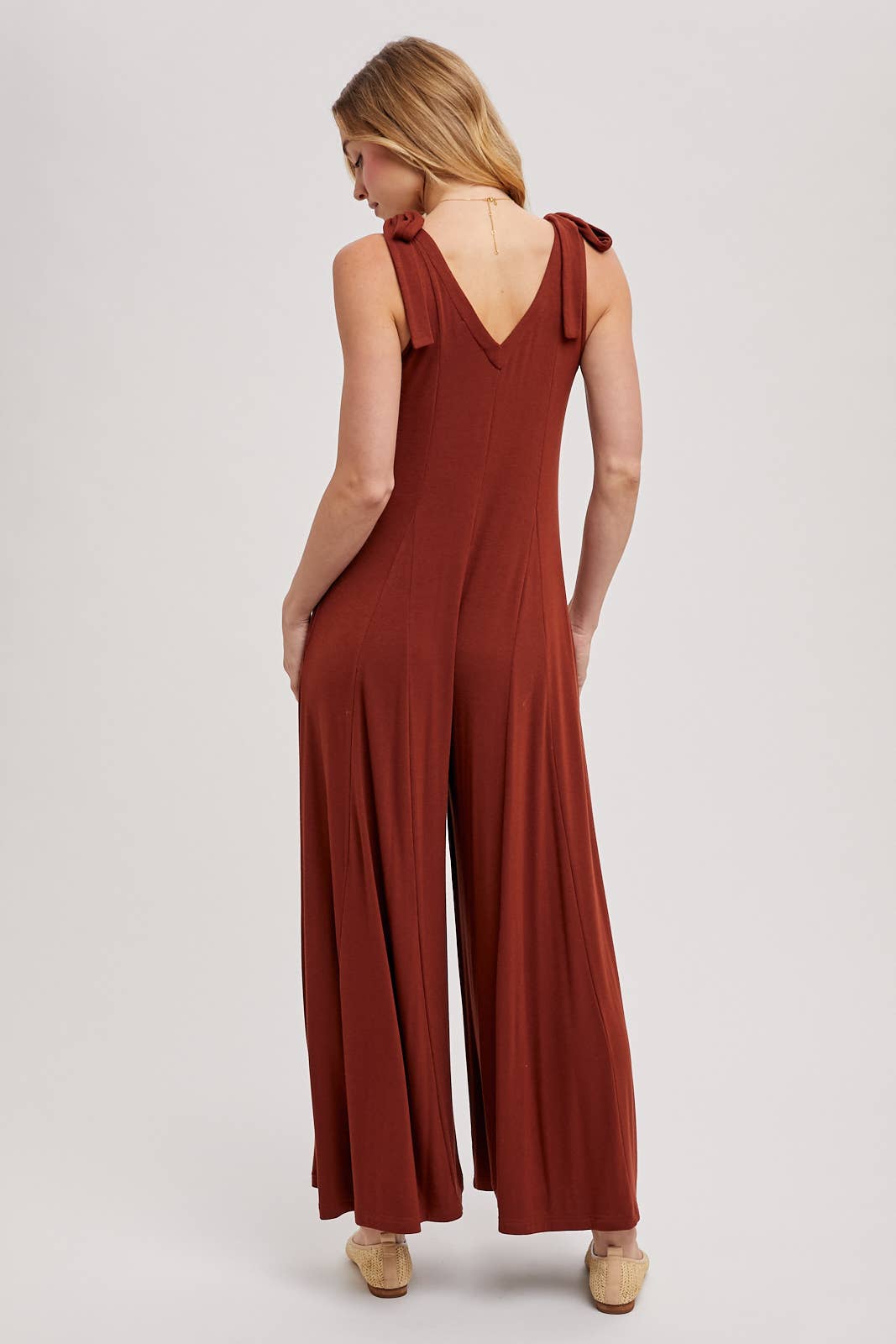 Comfy Wide Leg Knit Jumpsuit