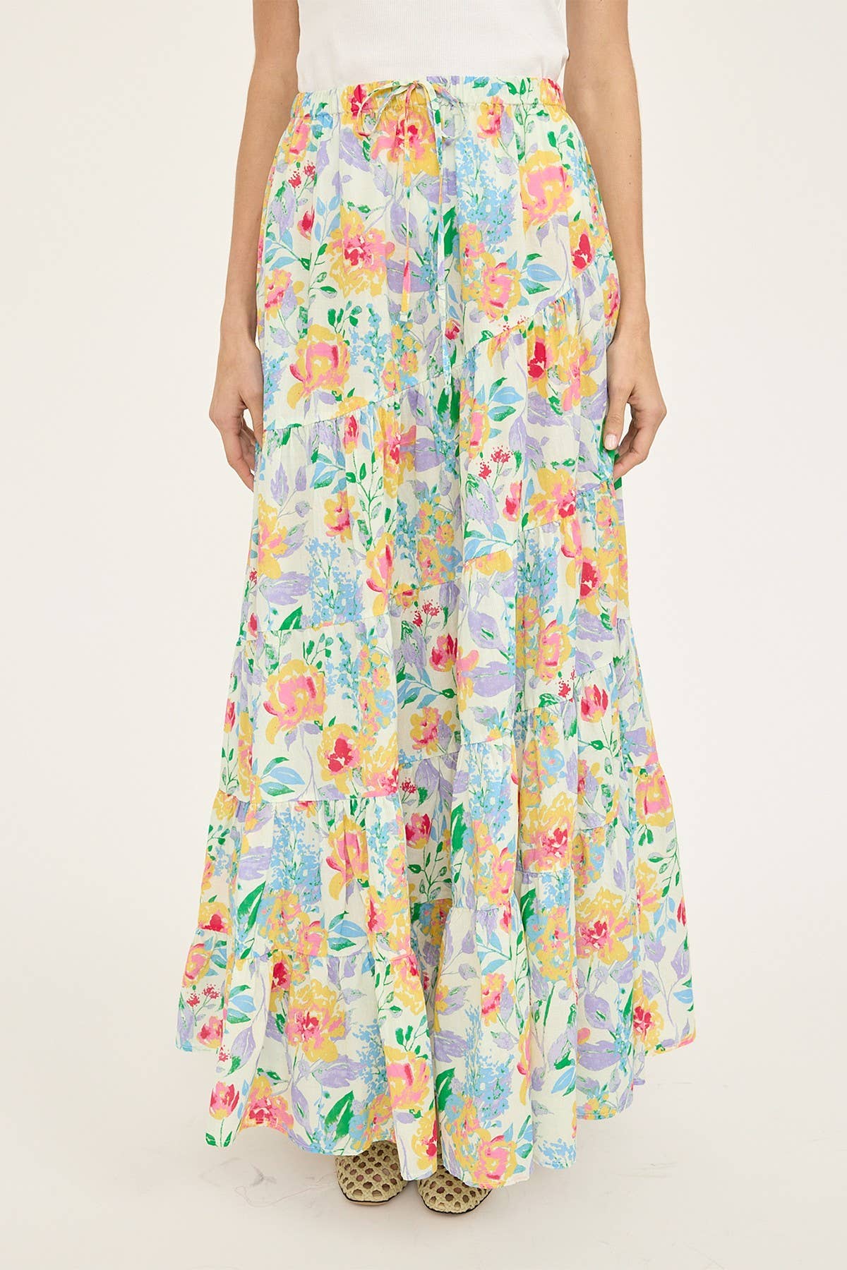 Floral Maxi Skirt