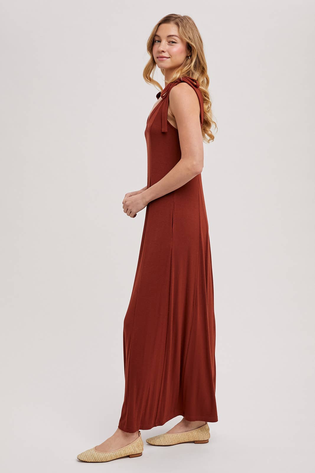 Comfy Wide Leg Knit Jumpsuit