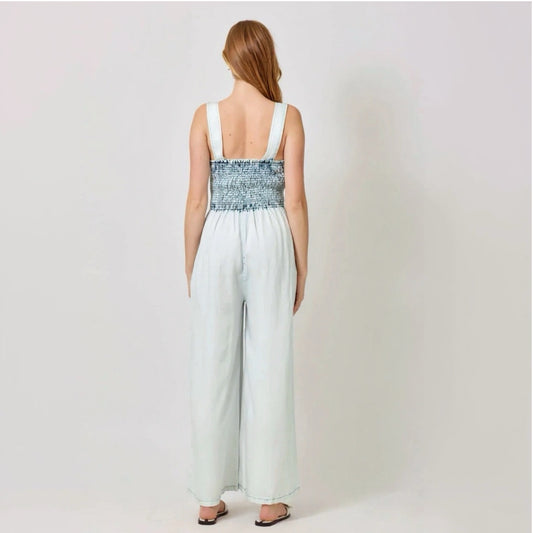 Washed Tencel Jumpsuit